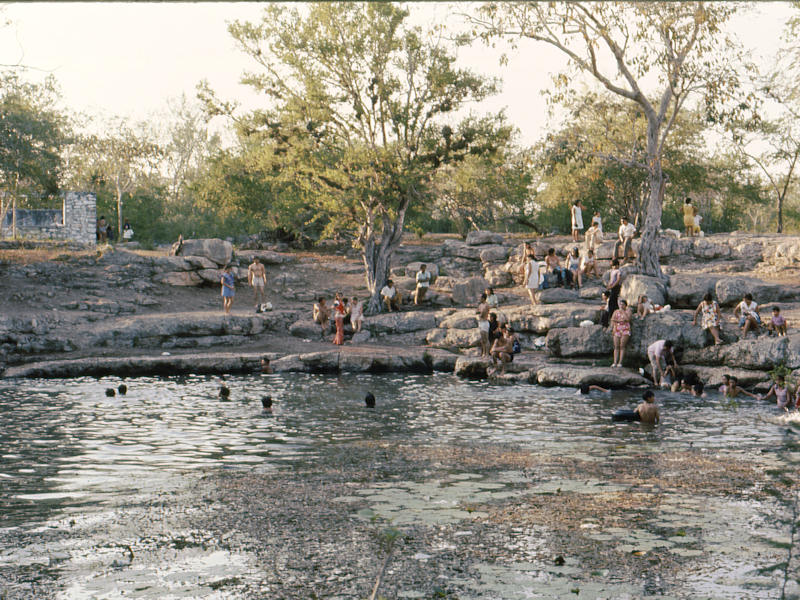 Mexique, Yucatn, Dzibilchaltn, le Cnote