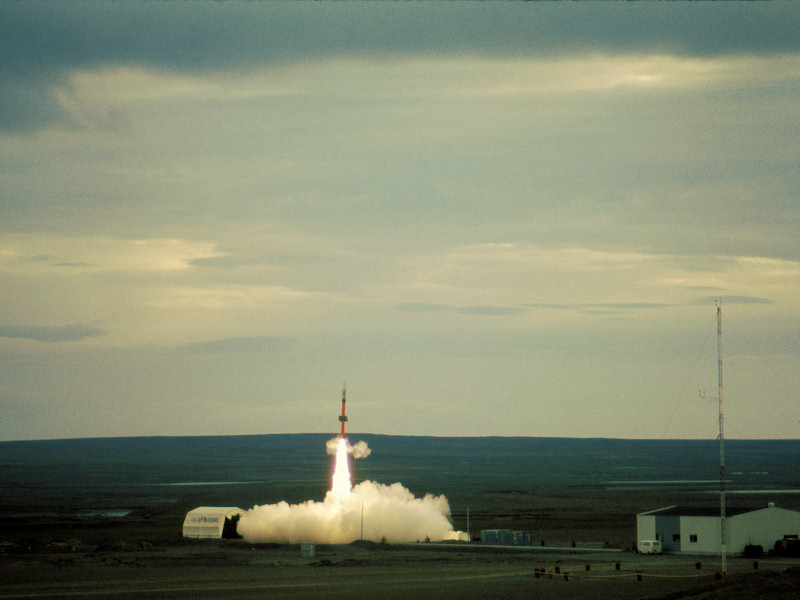 Launch of ridan rocket (2nd launch)