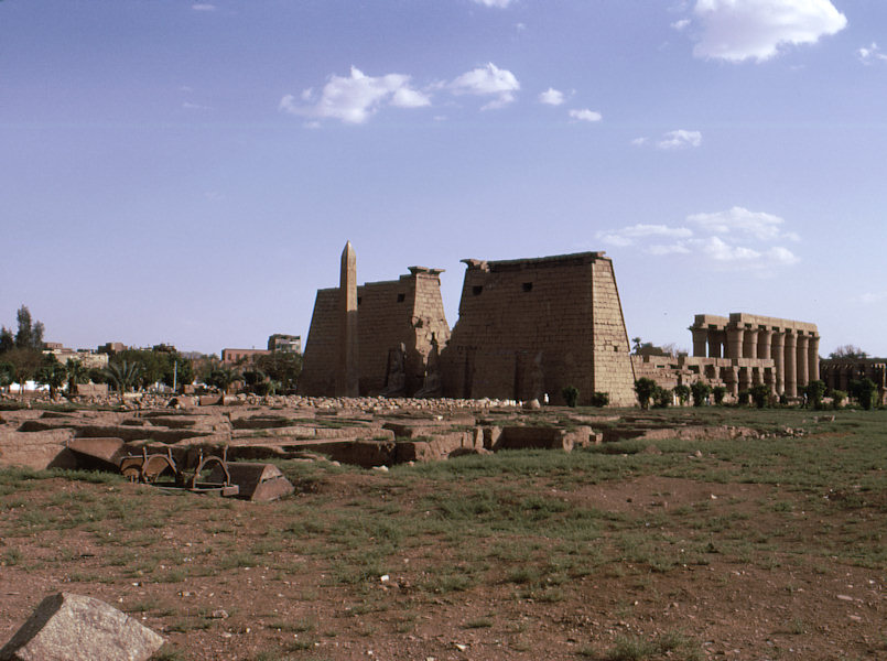 Le Temple de Louxor, Egypte