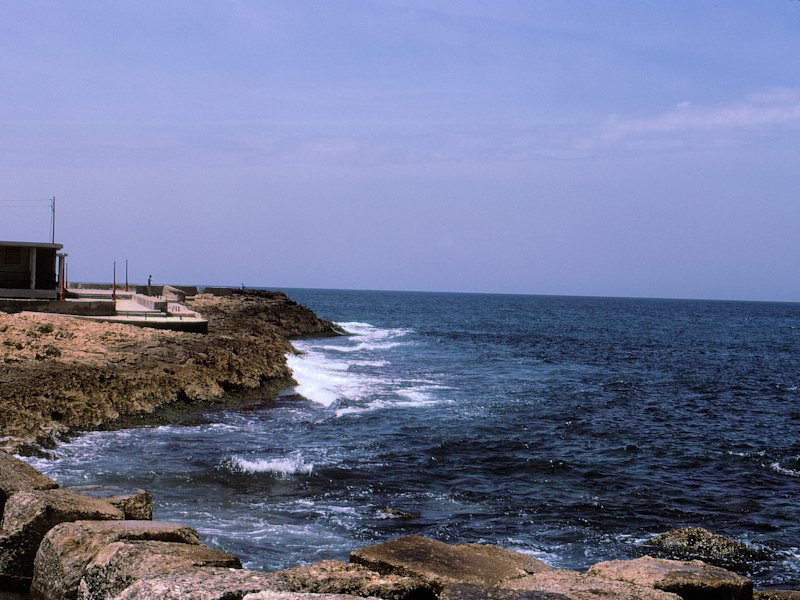 Le bord de mer, Alexandrie, Egypte