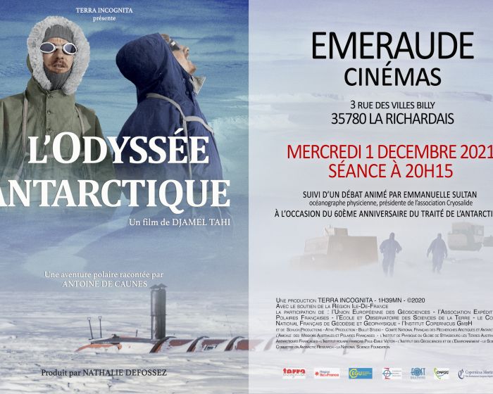 Flyer L'Odyssée antarctique La Richardais