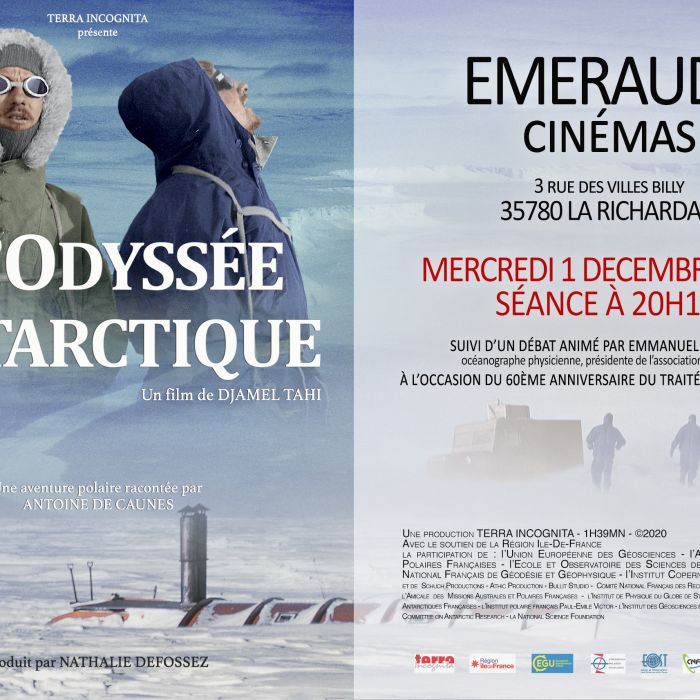 Flyer L'Odyssée antarctique La Richardais