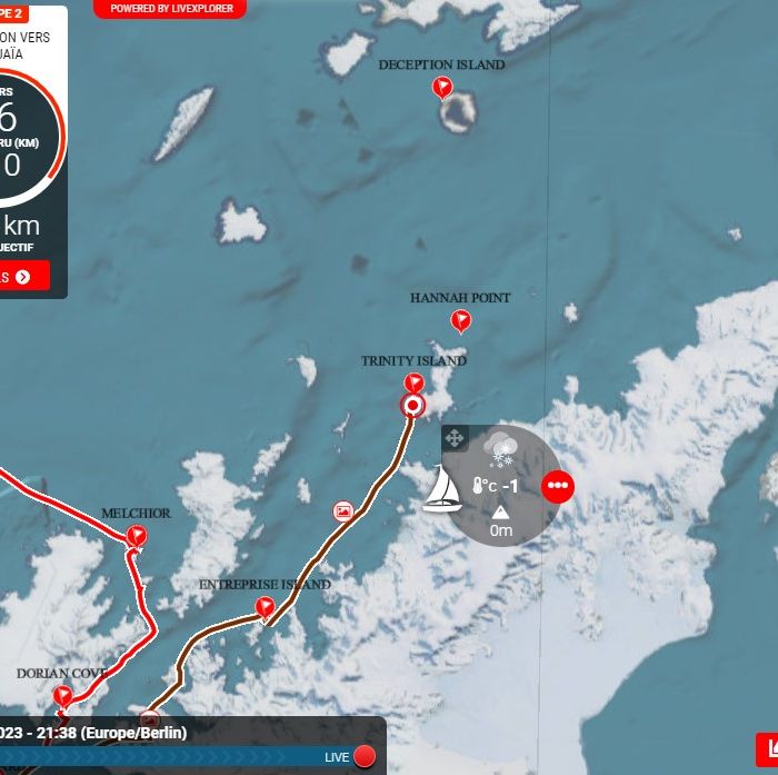 Voile marin des glaces