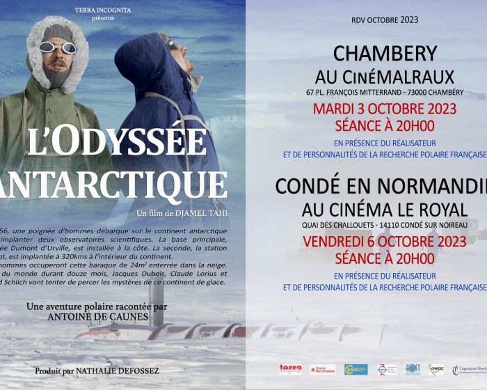 projection Octobre 2023 L'Odyssée Antarctique