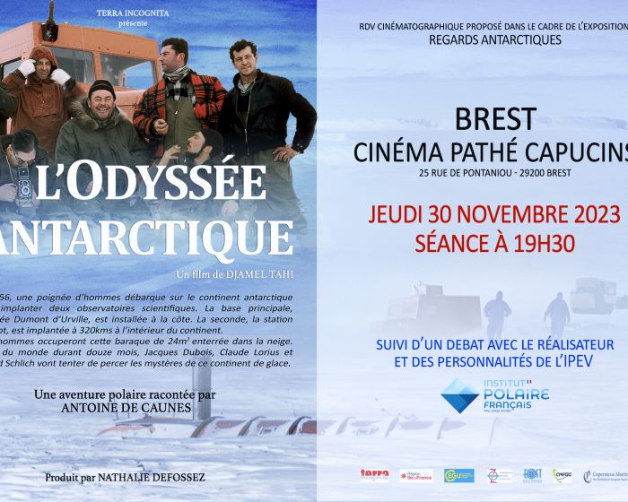 Flyer L'Odyssée Antarctique Brest