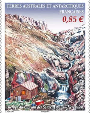 Refuge du Canyon des Sourcils Noirs à Kerguelen