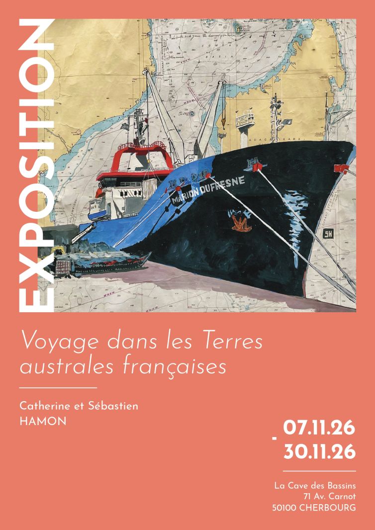 Affiche_exposition voyage dans les terres australes